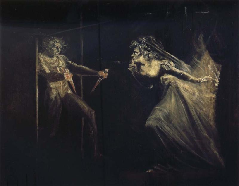 Henry Fuseli Lady Macbeth Seizing the Daggers Sweden oil painting art